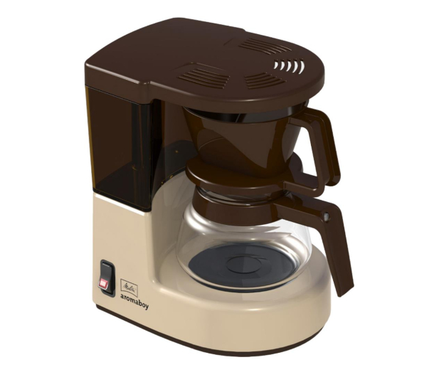 Melitta Ekspres przelewowy Aromaboy beżowy/brązowy - 1227612 - zdjęcie 2